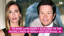 Mark Wahlberg and Wife Rhea Durham Pack on the PDA During Beach Outing