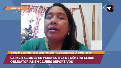 Capacitaciones en perspectiva de género serán obligatorias en clubes deportivos