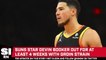 Suns Star Devin Booker Out for at Least 4 Weeks With Groin Strain