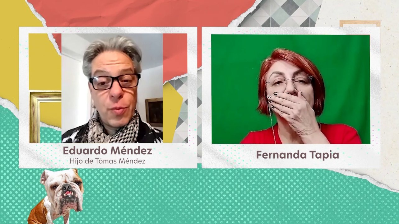 Eduardo Méndez hablándonos de su padre Tomás Méndez - Almohadazo Casero