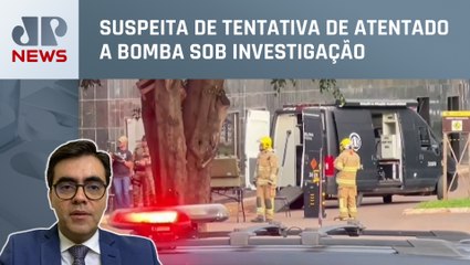 Justiça decreta sigilo sobre investigações de bomba em Brasília