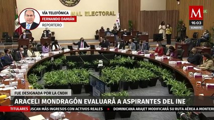 CNDH designa a Araceli Mondragón para evaluar aspirantes al INE