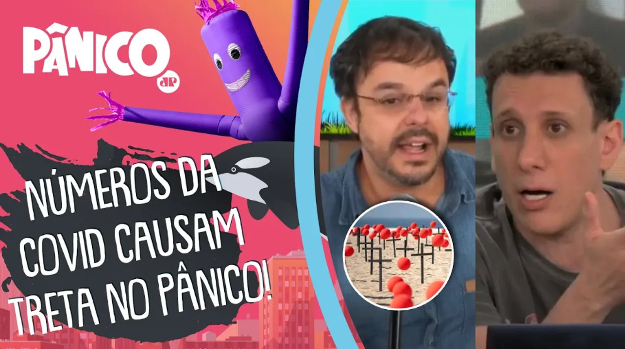 TRETA! Adrilles e Samy discutem os ESTUDOS sobre a COVID-19