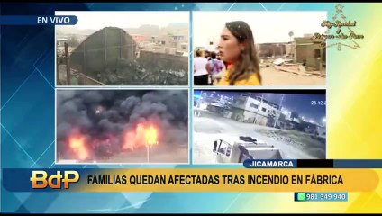Incendio en fábrica de SJL: Vecinos denuncian que solicitaron cierre del local desde hace 2 años