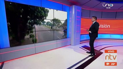 Gasificación en el Comando Policial  de Santa Cruz en rechazo de la aprensión del Gobernador