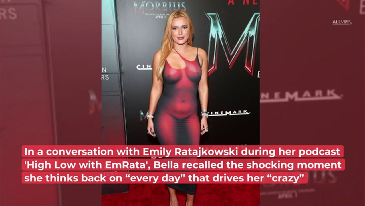 Bella Thorne Was Accused Of "Flirting" When She Was 10 Years Old