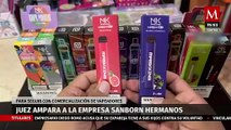 Juez ampara a empresa Sanborn Hermanos para comercializar vapeadores y cigarros electrónicos