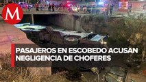 Ruta 13 en Escobedo, protagonista de diversos accidentes