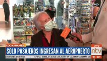 Desde Cochabamba, suspenden vuelos y viajes a Santa Cruz