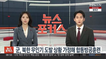 군, 북한 무인기 도발 상황 가정해 합동방공훈련