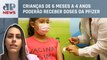 Ministério da Saúde autoriza ampliação da vacinação infantil contra a Covid-19