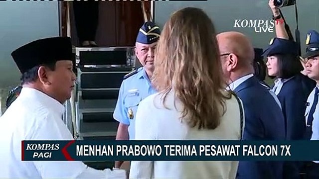 Indonesia Terima Pesawat Jet Falcon 7X dari Perancis yang Akan Digunakan untuk Angkutan VVIP TNI