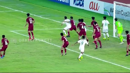 Highlights - INDONESIA VS QATAR full match - AFC U19