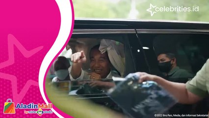 Momen Presiden Jokowi Sapa Warga NTB, Kunjungi Pasar di Bima