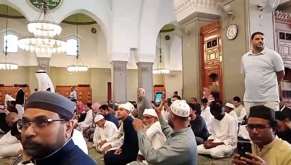 Masjid Quba,Adzan shalat Dzuhur 03 Jumadil akhir 1444_HD