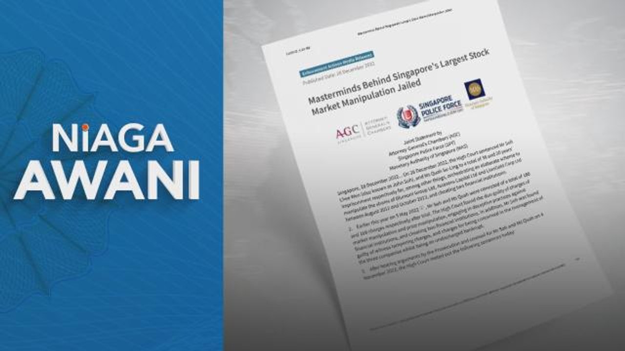 Niaga AWANI: Market Manipulation | Show Singapore’s resolve in safeguarding its capital markets