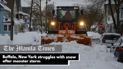 Buffalo, New York struggles with snow after monster storm