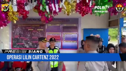 Kasatgas Humas Ops Lilin Cartenz 2022, Cek Pos Pelayanan di Polres Mimika
