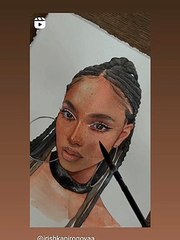 Portrait Drawing Graphite pencil