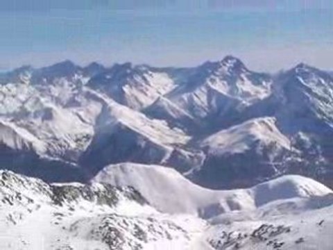 Paysage du Pic Blanc à 3330 m - Alpe d'Huez