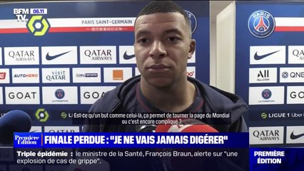 "Je ne vais jamais digérer": Mbappé revient pour la première fois sur le douloureux échec au Mondial