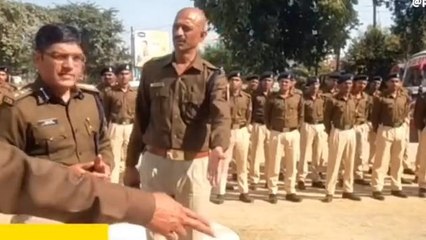 रीवा:नए साल की सुरक्षा व्यवस्था को लेकर पुलिस अलर्ट,शहर में 20 स्थानों पर पुलिस का कड़ा पहरा