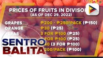 Presyo ng mga bilog na prutas sa Divisoria, halos doble ang itinaas