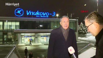 Bakan Akar'dan Rusya'daki üçlü toplantıya ilişkin değerlendirme