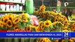 Mercado de flores de Acho: Aumenta la venta de flores amarillas para recibir el 2023