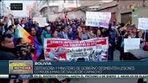 Bolivia: Simpatizantes del Gobernador Fernando Camacho exigen la liberación del político