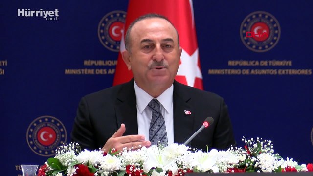 Dışişleri Bakanı Mevlüt Çavuşoğlu, yıl sonu basın bilgilendirme toplantısında açıklamalarda bulundu
