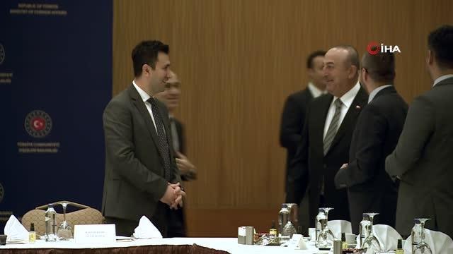 Dışişleri Bakanı Çavuşoğlu, yıl sonu basın bilgilendirme toplantısında konuştu