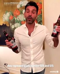When Buffon Received 2 Budweiser Beers for conceding to Messi