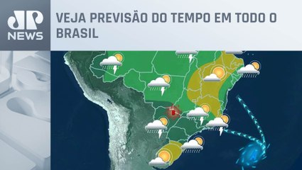 Chove forte no Sudeste, Nordeste, Centro-Oeste e Norte