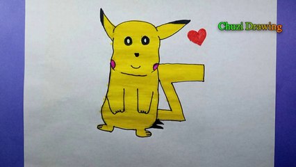 How To Draw Pikachu || How To Draw Pikachu Pokemon