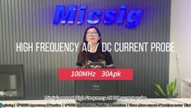 Micsig High Frequency AC / DC Current Probe unboxing