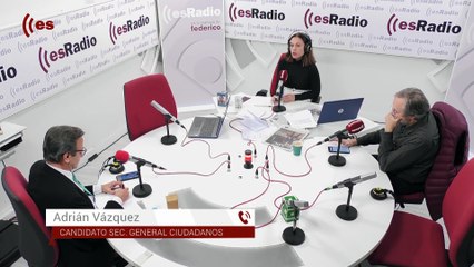 Entrevista a Adrián Vázquez sobre las listas y la situación de Ciudadanos
