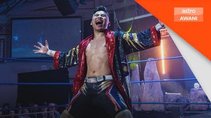 Gusti Profesional | Emman Azman, juara gusti di Australia tiba di Malaysia esok