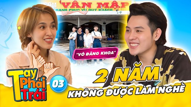 Võ Đăng Khoa bán bánh tét học diễn viên, 'bỏ nghề' về quản lí sản nghiệp lớn | Tay Phải Tay Trái #3