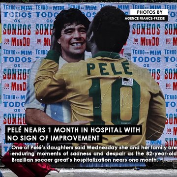 Pelé nears 1 month in hospital with no sign of improvement