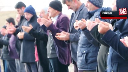 Erzurumlular, kar duasına çıktı