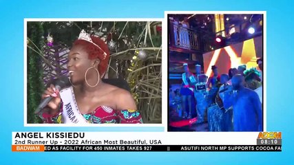 One-on-one with African Most Beautiful USA Queens - Badwam Afisem on Adom TV (29-12-22)