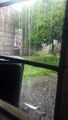 Lluvia en la ciudad de Tacuarembó, Uruguay (30/10/2022)