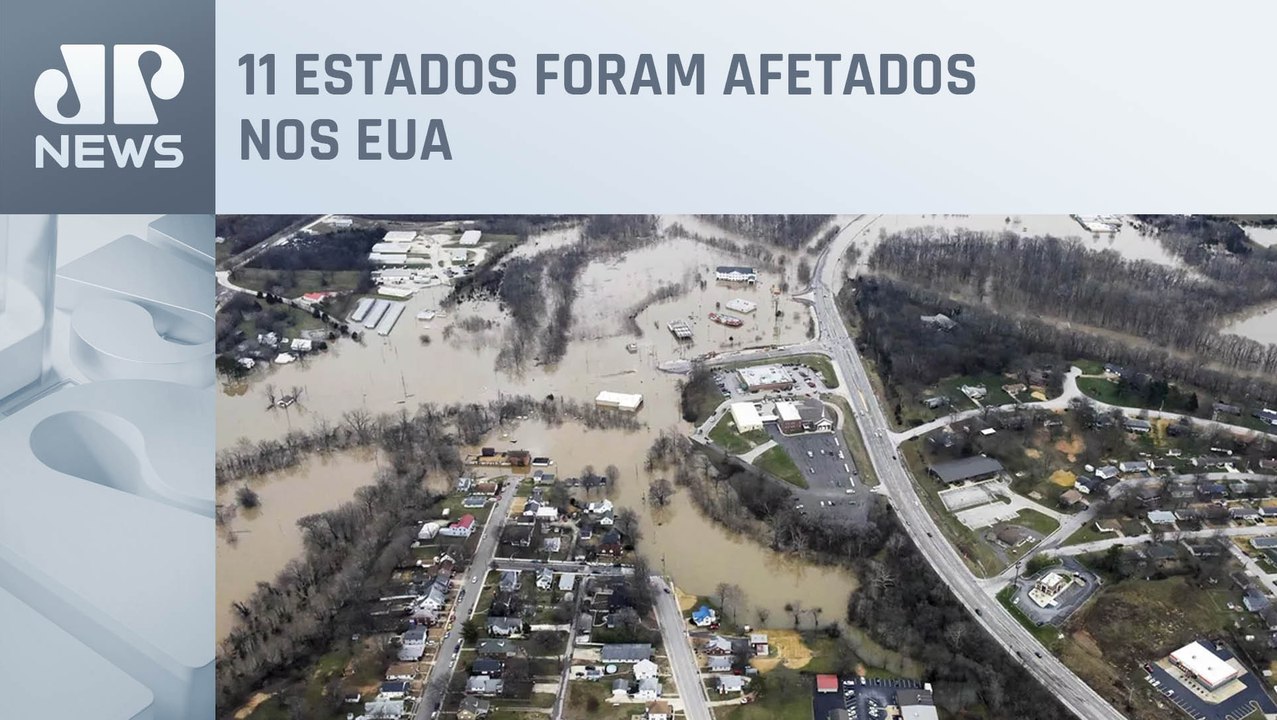 Costa Oeste dos EUA sofre com fortes chuvas e rajadas de ventos