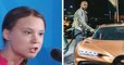 Provoquée par un kickboxeur américain qui lui montre ses 33 voitures de luxe, Greta Thunberg lui met un K.O. technique