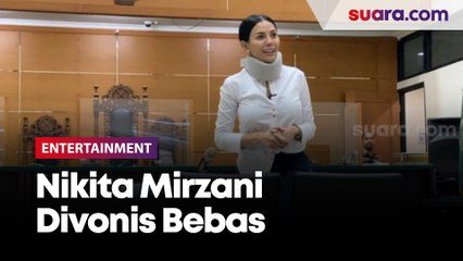 Nikita Mirzani Divonis Bebas, Langsung Nangis Histeris dan Sujud Syukur