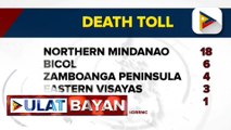 Bilang ng nasawi dahil sa matinding pagbaha sa ilang bahagi ng Bicol, Visayas, at Mindanao, umabot na sa 32