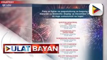 Metro Manila Council, naglabas ng resolusyon na humihikayat sa LGUs sa NCR na magtalaga ng fireworks display zone