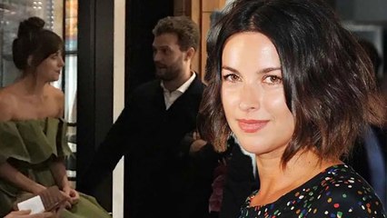 Amelia Warner shows 'contempt' to Dakota Johnson when pulling Jamie Dornan back to "Fifty Shades"