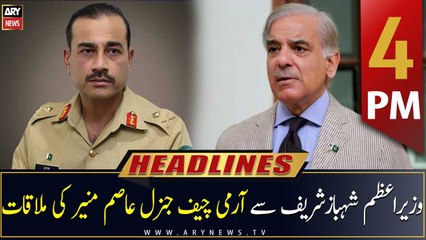 ARY News | Headlines | 4 PM | 29th December 2022